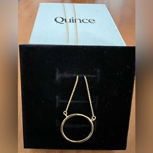 Quince Eternity Necklace - 18K Gold Vermeil